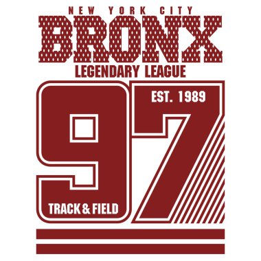 Bronx t-shirt grafik