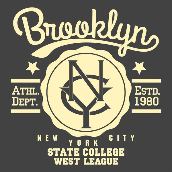 Brooklyn t-shirt grafik