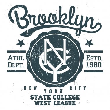 Brooklyn t-shirt grafik