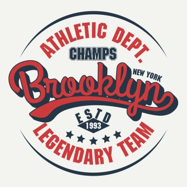 Brooklyn t-shirt grafik