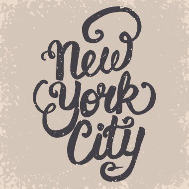 New York t-shirt grafik