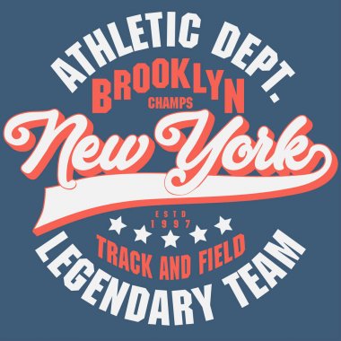 Brooklyn t-shirt grafik