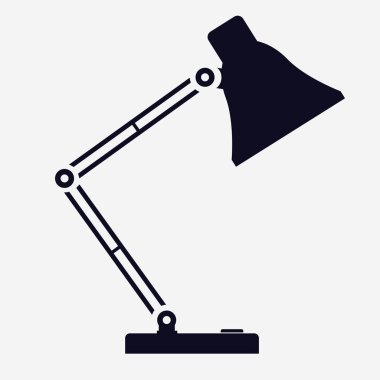 Tablo Resepsiyon lamba düz vektör çizim