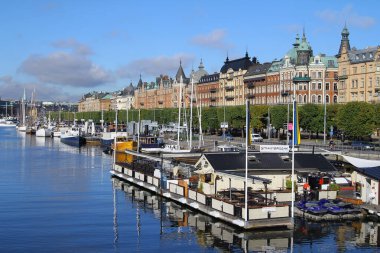 Strandvgen - Stockholm, İsveç 'te Stermalm Bulvarı