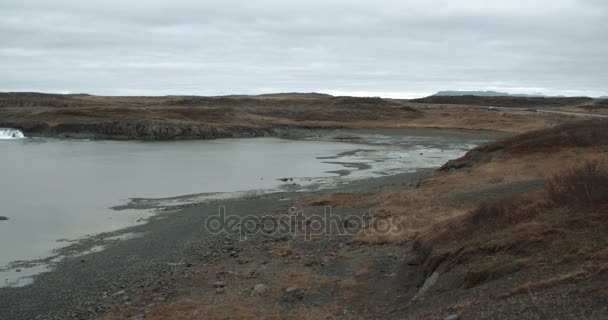 West Iceland Içinde Doğal Görünümü — Stok video