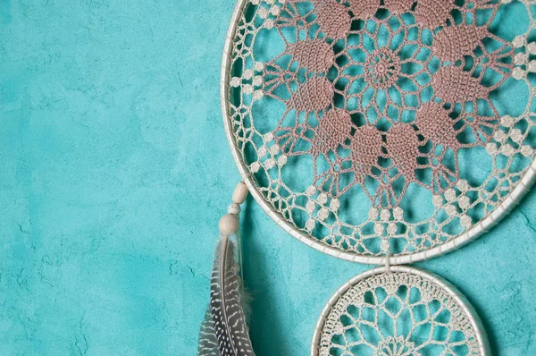 stock image Beige brown dream catcher 