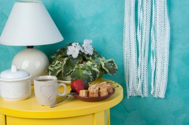 Beyaz kalp dantel rüya yakalayıcı 