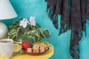 Siyah dantel rüya yakalayıcı 