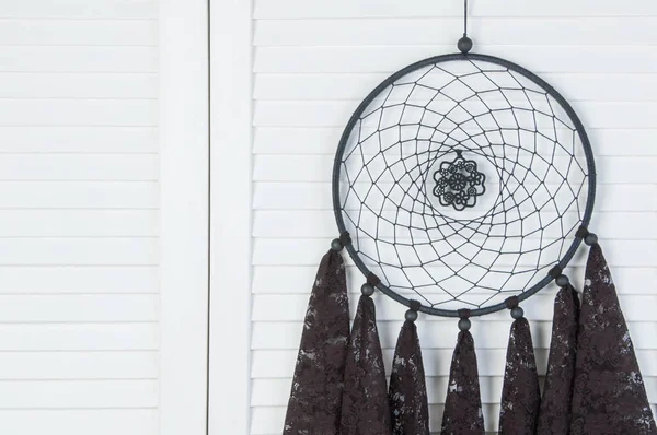 Black lace dream catcher