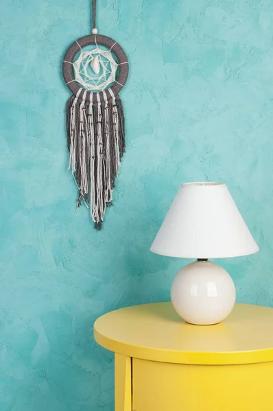 Beige brown dream catcher — Stock Photo, Image