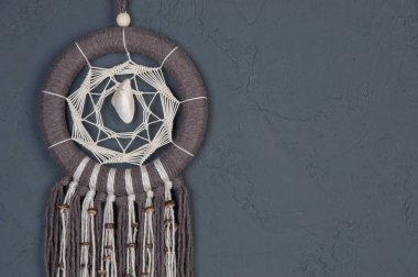 Kahverengi bej rüya yakalayıcı