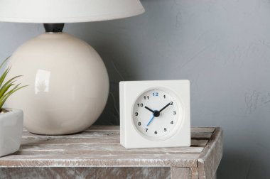 Gri yatak odası dekor