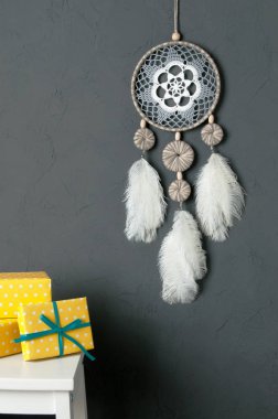 Rüya yakalayıcı gri