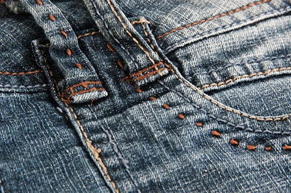 Tasca blu jeans — Foto Stock