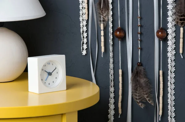 Krem tığ işi bardak altlığı peçete rüya yakalayıcı 