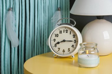 Gri yatak odası dekor