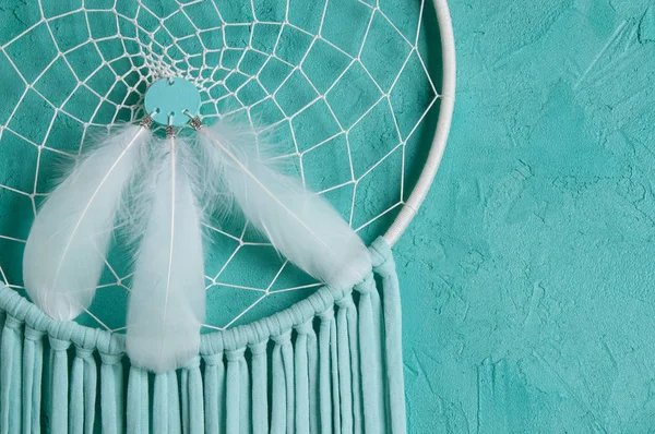 Beyaz nane rüya yakalayıcı 