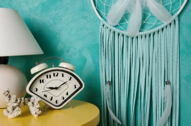 Beyaz nane rüya yakalayıcı 