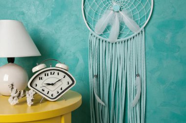 Beyaz nane rüya yakalayıcı 