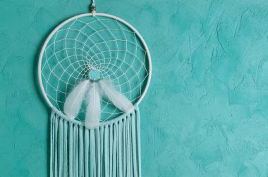 Beyaz nane rüya yakalayıcı 