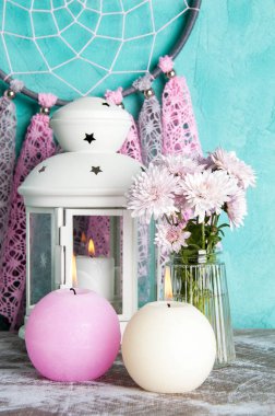 Rüya yakalayıcı ve aroma mumlar