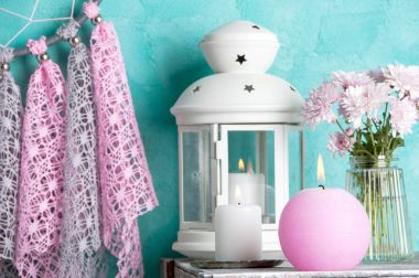 Rüya yakalayıcı ve aroma mumlar