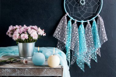 Rüya yakalayıcı ve aroma mumlar