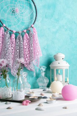 Rüya yakalayıcı ve aroma mumlar