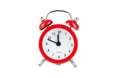 Alarm saati beyaza izole edildi 