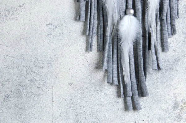 Acchiappasogni grigio beige — Foto Stock