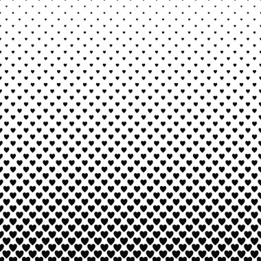 Soyut tek renkli kalp desen arka plan