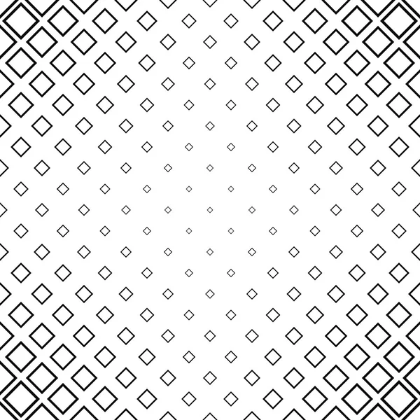 Abstract monochrome line square pattern background — Stock Vector