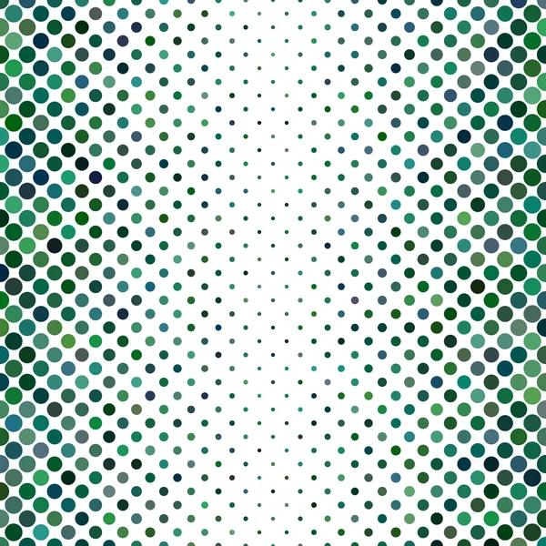 Grön abstrakt dot mönster bakgrund — Stock vektor