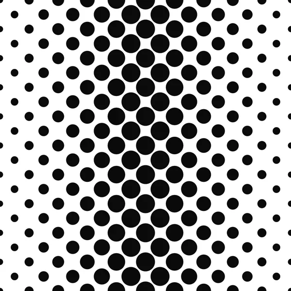 Abstract monochrome vertical dot pattern design — Stock Vector