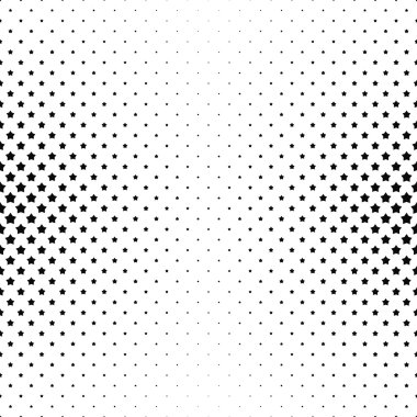 Siyah ve beyaz pentagram yıldız desen arka plan