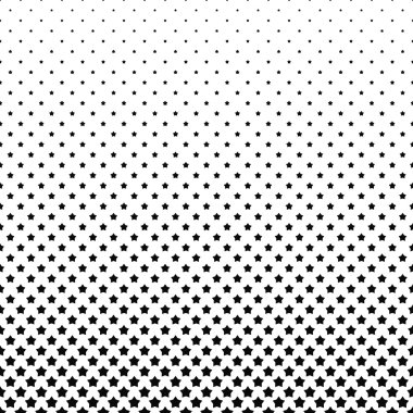 Siyah ve beyaz pentagram yıldız desen arka plan