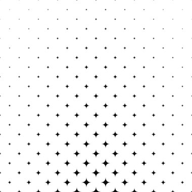 Siyah ve beyaz yıldız desen arka plan