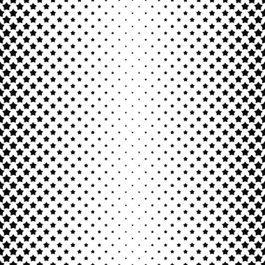 Siyah ve beyaz yıldız desen arka plan