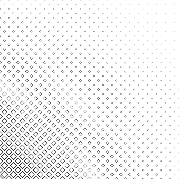 Bianco e nero sfondo modello quadrato — Vettoriale Stock
