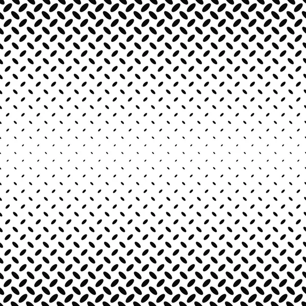 Abstract monochrome diagonal ellipse pattern — Stock Vector