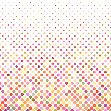 Multicolor dot background - vector illustration