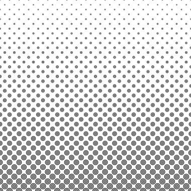 Siyah ve beyaz daire desen tasarım