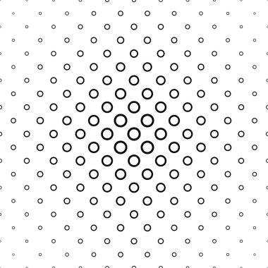 Siyah ve beyaz halka desen arka plan tasarımı