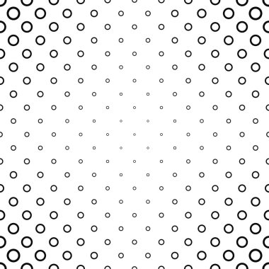 Soyut siyah beyaz halka desen tasarımı