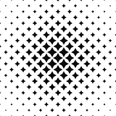 Siyah ve beyaz soyut çokgen desen