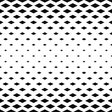 Abstract monochrome rhombus pattern background clipart