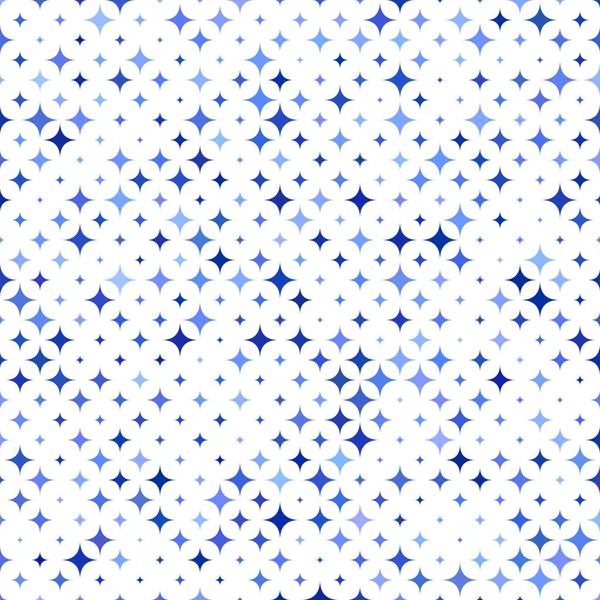 W tle niebieski wzór gwiazda - ilustracja wektorowa — Wektor stockowy