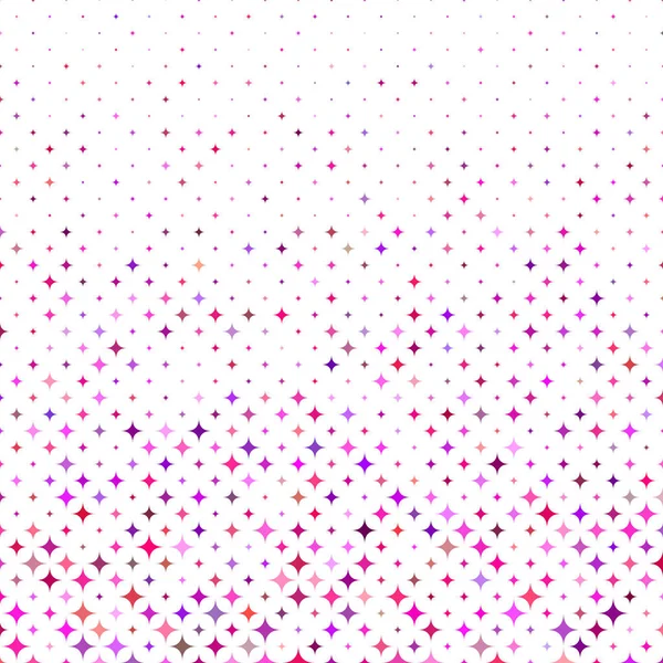 Multicolore abstrait motif étoile incurvé design — Image vectorielle