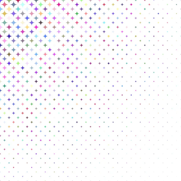 Multicolor star bakgrund - vektorillustration — Stock vektor