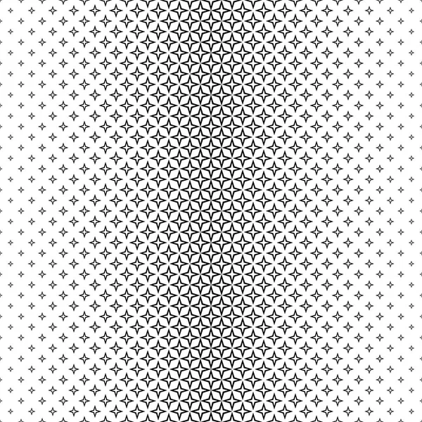 Abstracte zwarte en witte doorn patroon achtergrond — Stockvector